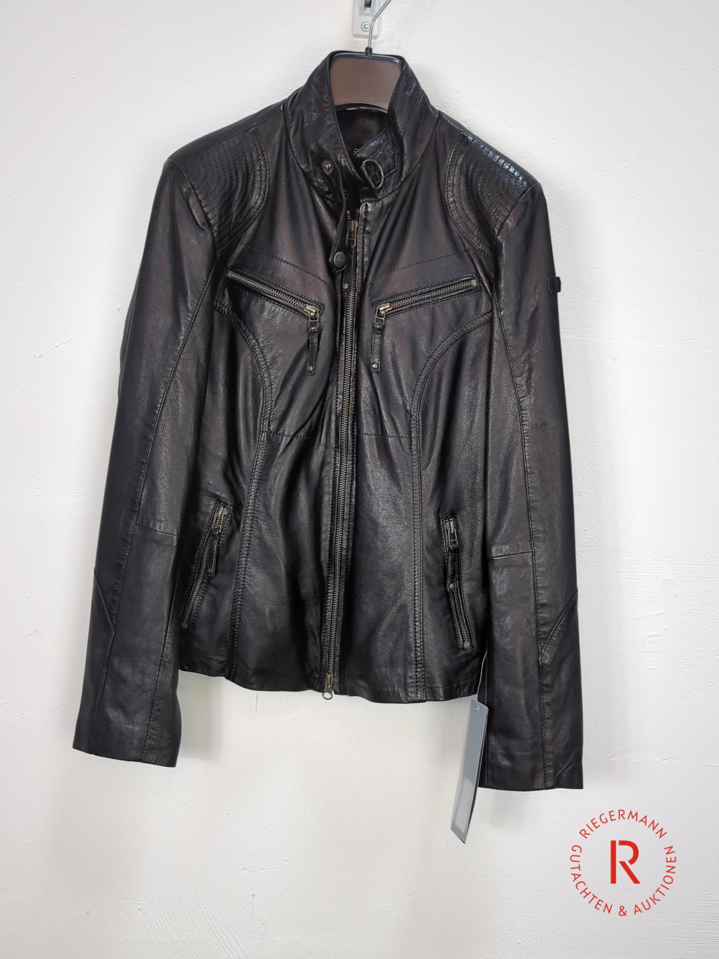 DAMEN LEDERJACKE GRÖSSE 36